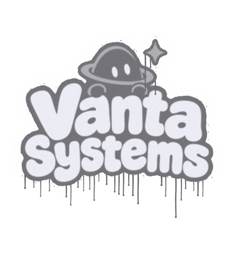 Vanta Systems graffiti logo